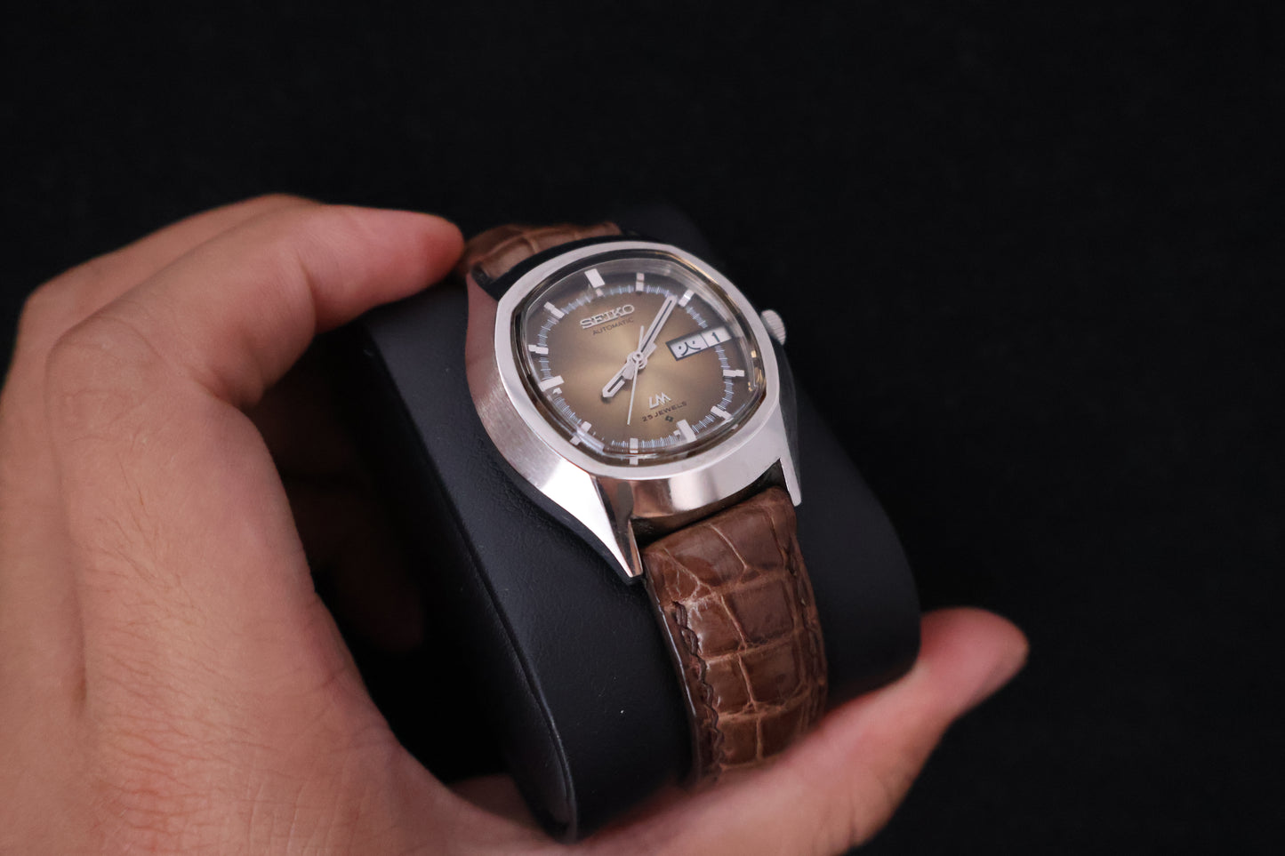 (SERVICED) Rare Vintage 1973 Seiko Lord Matic 23 Jewels 5606-5140