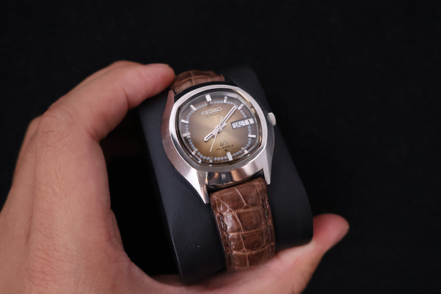 (SERVICED) Rare Vintage 1973 Seiko Lord Matic 23 Jewels 5606-5140