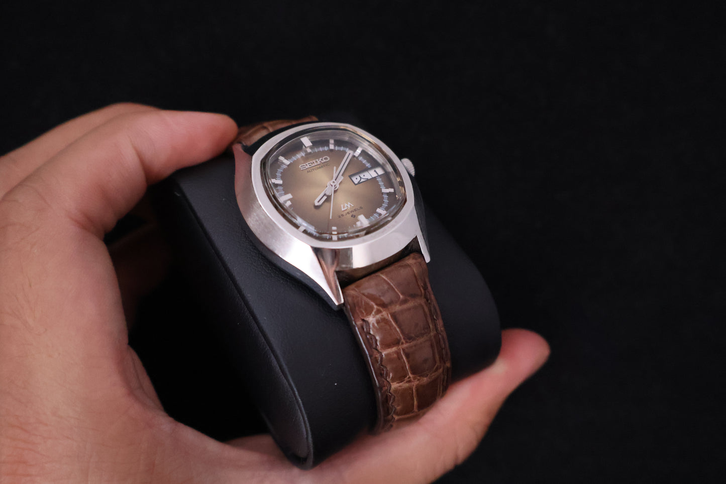 (SERVICED) Rare Vintage 1973 Seiko Lord Matic 23 Jewels 5606-5140
