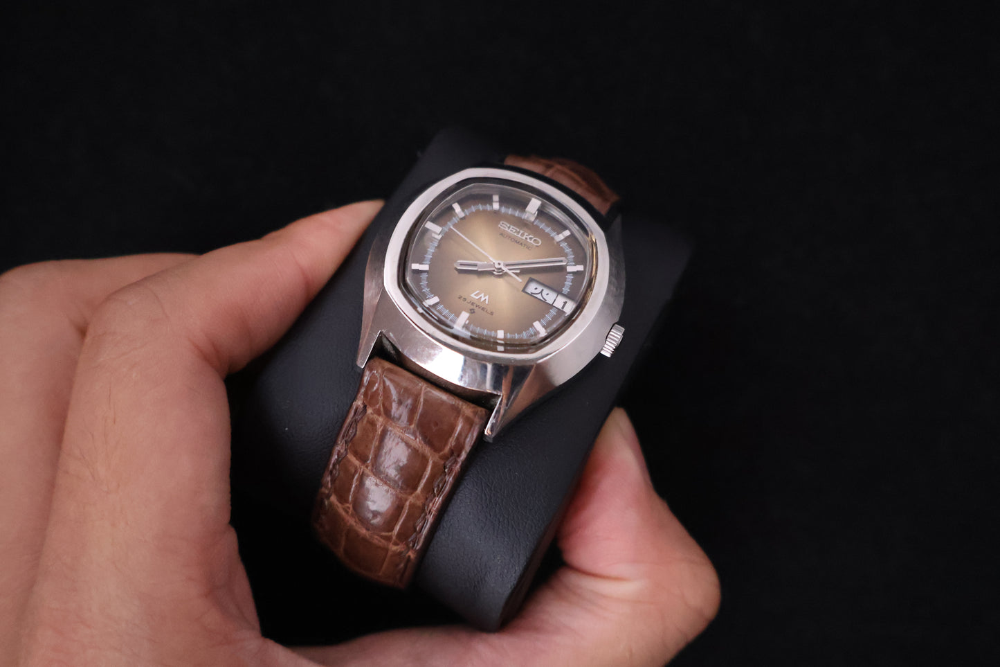 (SERVICED) Rare Vintage 1973 Seiko Lord Matic 23 Jewels 5606-5140