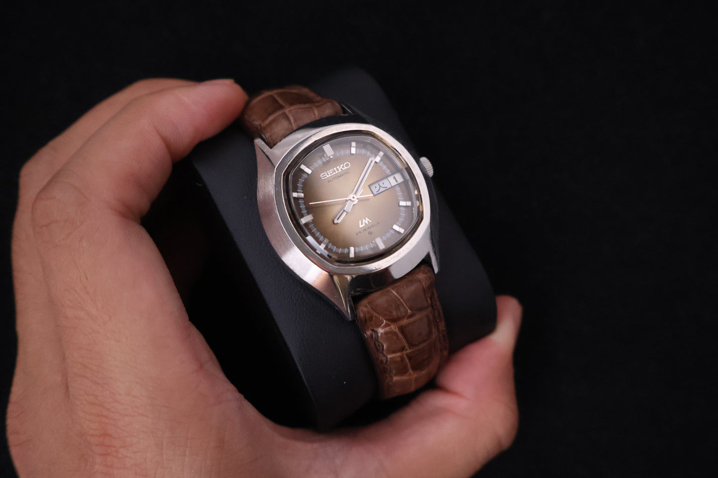 (SERVICED) Rare Vintage 1973 Seiko Lord Matic 23 Jewels 5606-5140