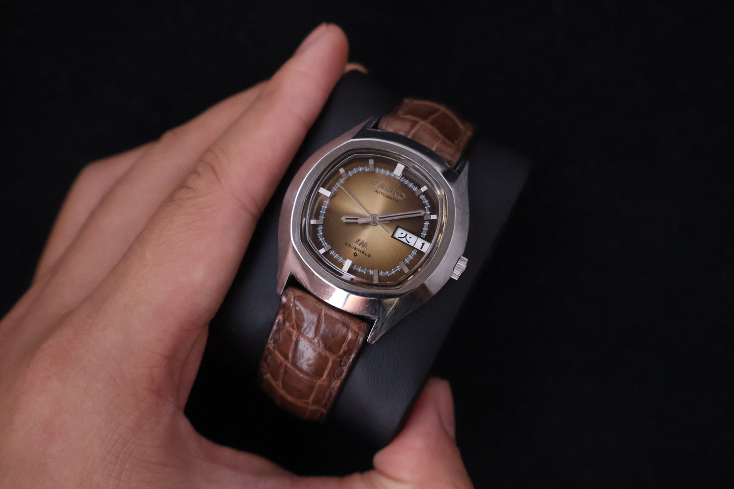 (SERVICED) Rare Vintage 1973 Seiko Lord Matic 23 Jewels 5606-5140