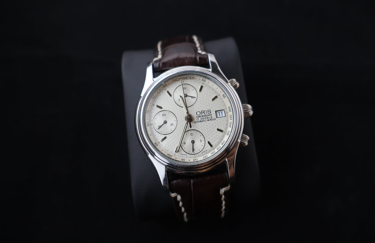(SERVICED) ORIS Swiss Made Automatic Chronograph - Ref. 7415 - Valjoux 7750