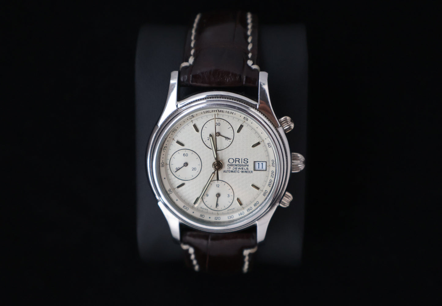 (SERVICED) ORIS Swiss Made Automatic Chronograph - Ref. 7415 - Valjoux 7750