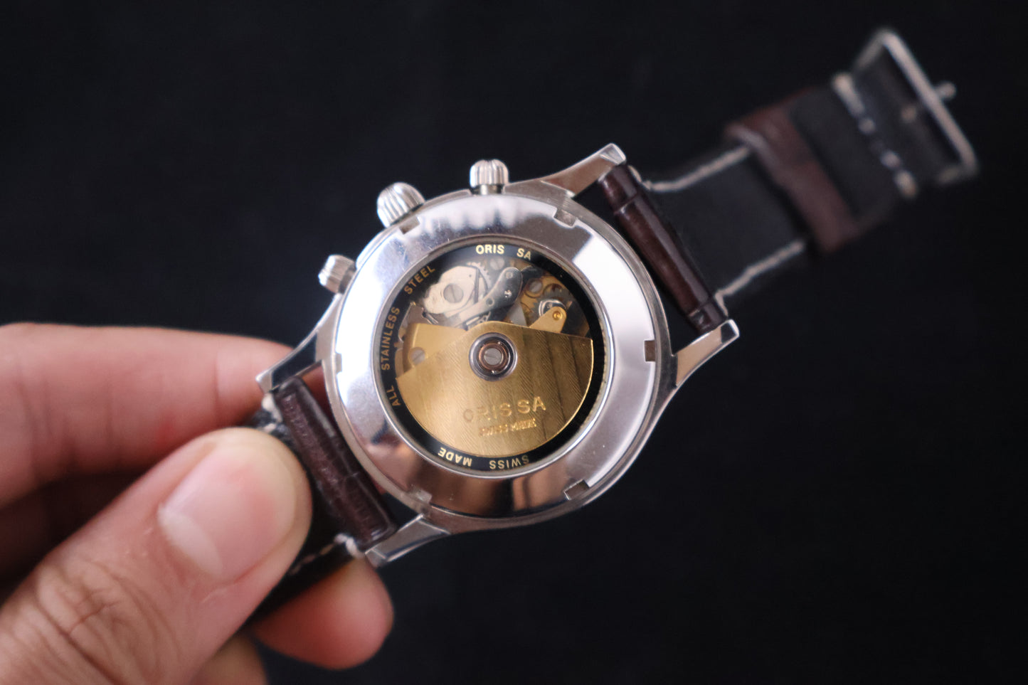 (SERVICED) ORIS Swiss Made Automatic Chronograph - Ref. 7415 - Valjoux 7750