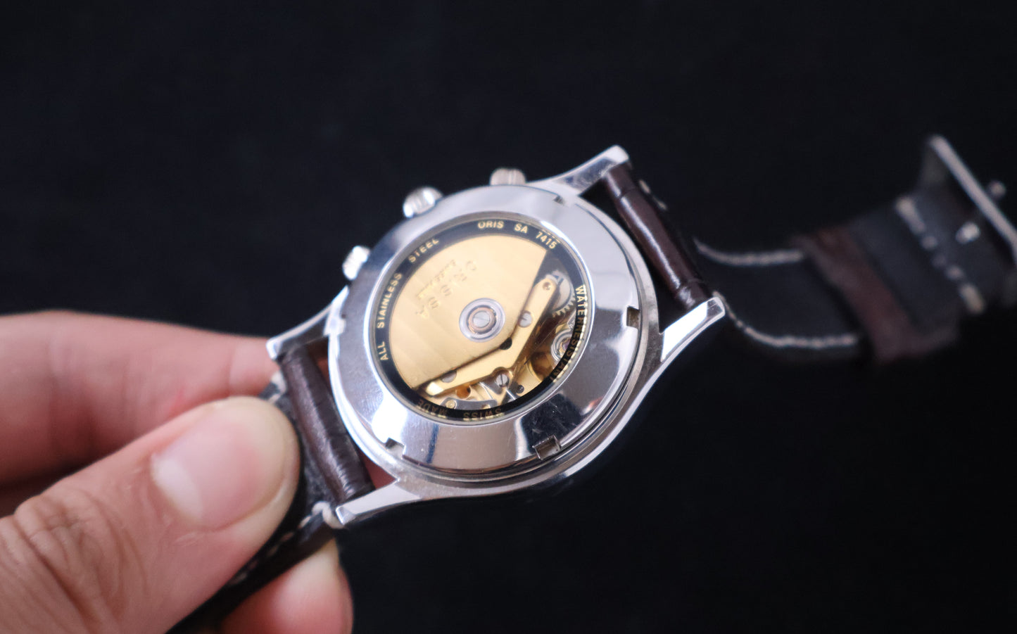 (SERVICED) ORIS Swiss Made Automatic Chronograph - Ref. 7415 - Valjoux 7750