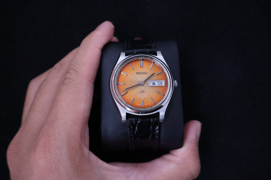 (SERVICED) Rare Vintage 1969 Seiko Lord Matic LM 23 Jewels 5606-7070