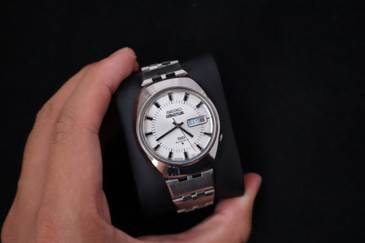 (SERVICED) Rare Vintage 1972 Seiko 5 Actus 23 Jewels 6106-7590