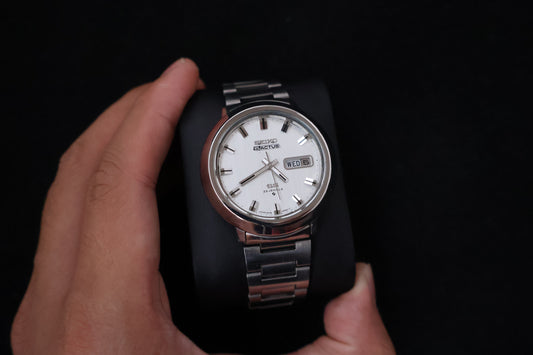 (SERVICED) Rare Vintage 1975 Seiko 5 Actus 23 Jewels 6106-8750