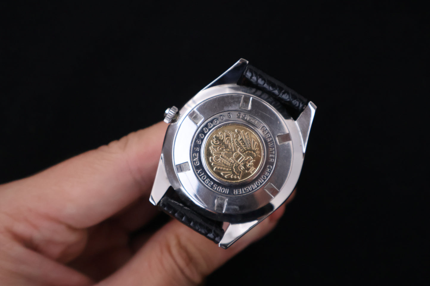 (SERVICED) Rare Vintage 1969 Citizen Chrono Master Eagle Medallion Hand-Winding Ref. HODS 2901-Y