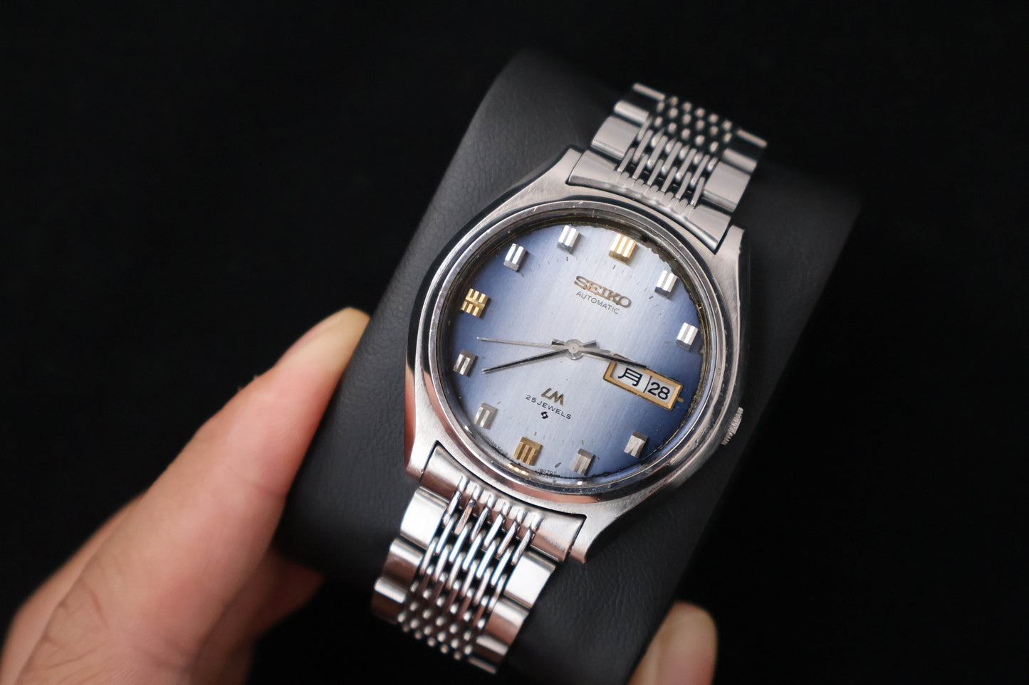 (SERVICED) Rare Vintage 1974 Seiko Lord Matic 25 Jewels 5606-8050