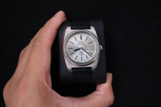 (SERVICED) Rare Vintage 1969 King Seiko KS Superior Chronometer Hi-Beat 5626-7030