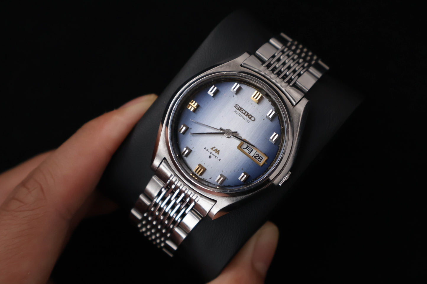 (SERVICED) Rare Vintage 1974 Seiko Lord Matic 25 Jewels 5606-8050