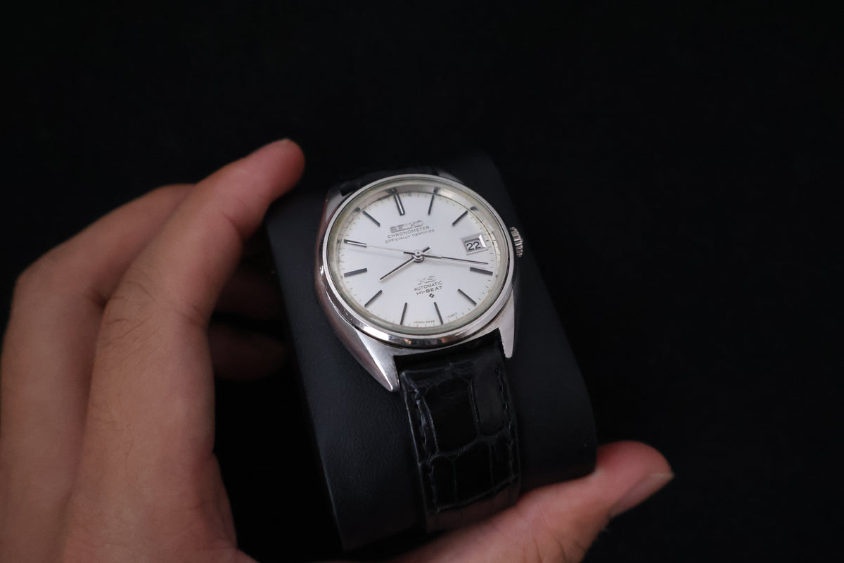 (SERVICED) Rare Vintage 1970 King Seiko KS Chronometer Hi-Beat 5625-7060