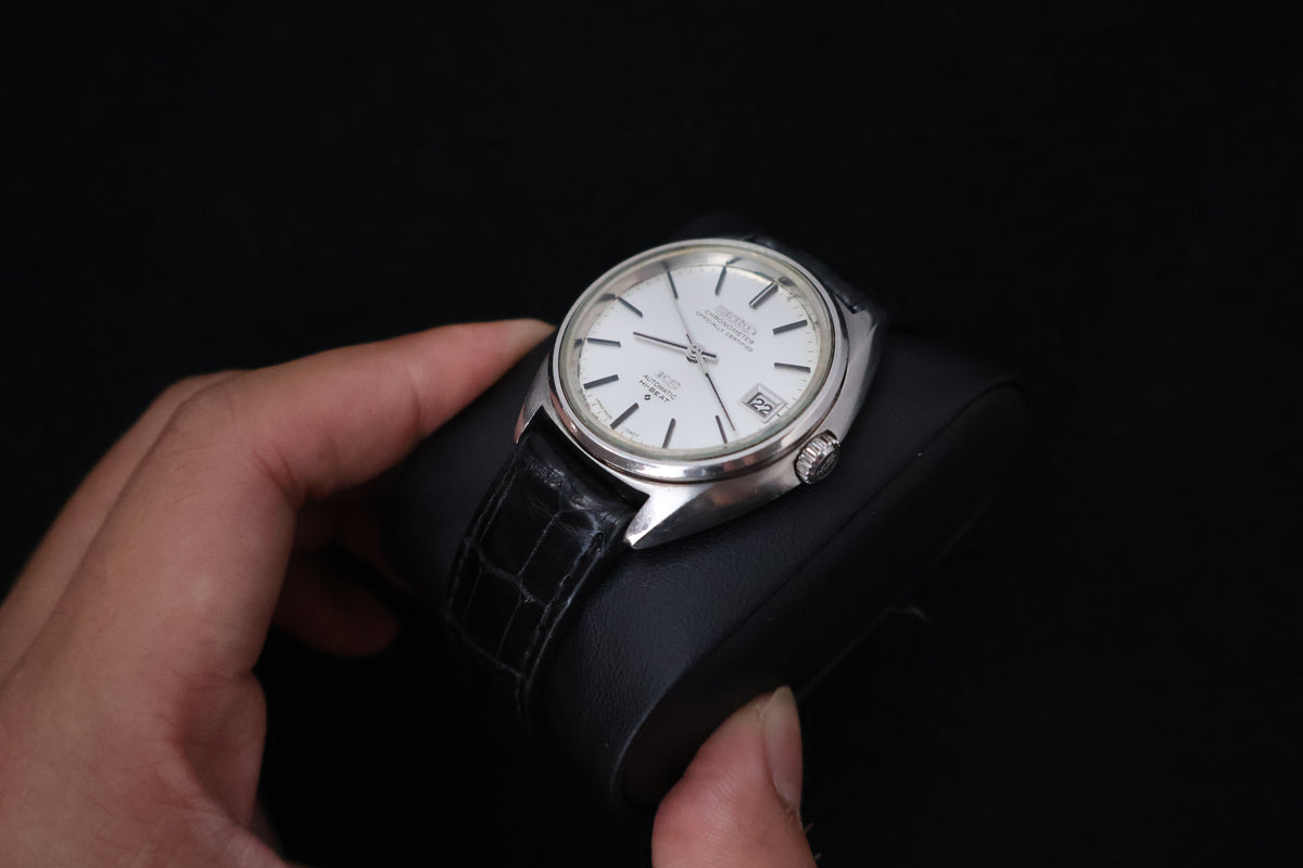 (SERVICED) Rare Vintage 1970 King Seiko KS Chronometer Hi-Beat 5625-7060