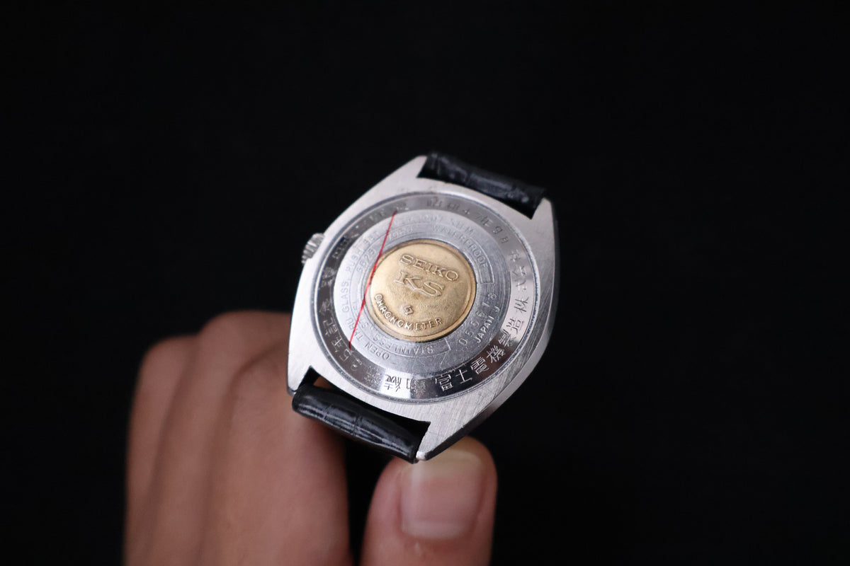 (SERVICED) Rare Vintage 1970 King Seiko KS Chronometer Hi-Beat 5625-7060