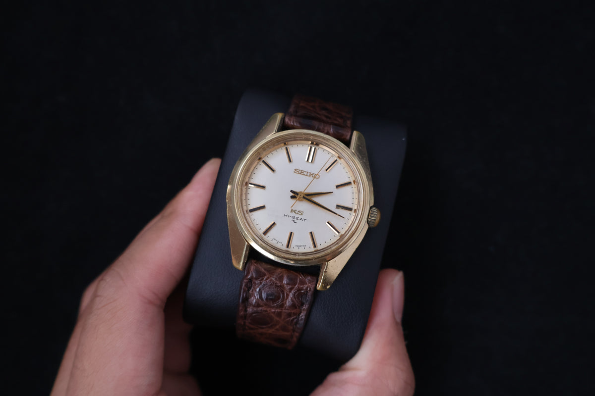 (SERVICED) Rare Vintage 1969 King Seiko 45KS Hi-Beat SGP 25 Jewels - 45-7000