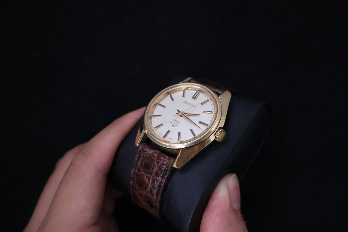 (SERVICED) Rare Vintage 1969 King Seiko 45KS Hi-Beat SGP 25 Jewels - 45-7000