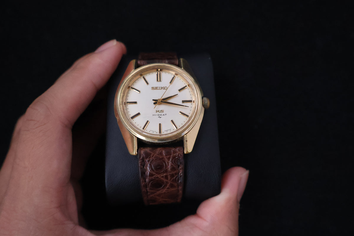 (SERVICED) Rare Vintage 1969 King Seiko 45KS Hi-Beat SGP 25 Jewels - 45-7000