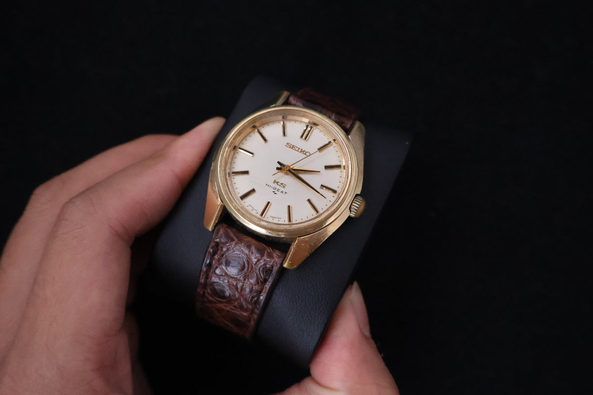 (SERVICED) Rare Vintage 1969 King Seiko 45KS Hi-Beat SGP 25 Jewels - 45-7000