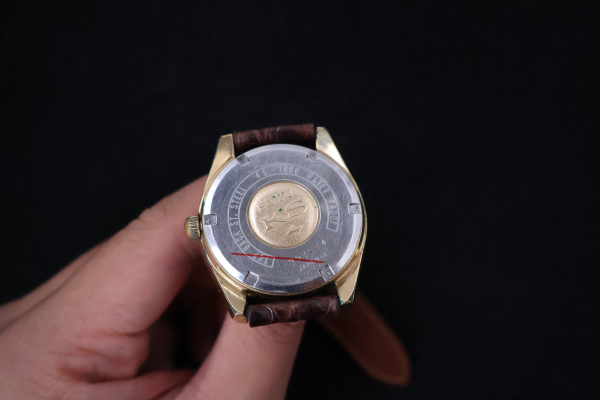 (SERVICED) Rare Vintage 1969 King Seiko 45KS Hi-Beat SGP 25 Jewels - 45-7000