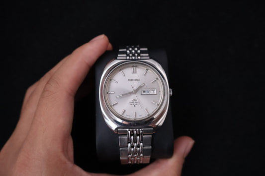 (SERVICED) Rare Vintage 1970 Seiko Lord Matic LM 23 Jewels 5606-9040