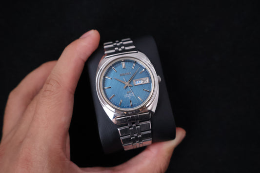 (SERVICED) Rare Vintage 1970 Seiko Lord Matic LM 23 Jewels 5606-7140