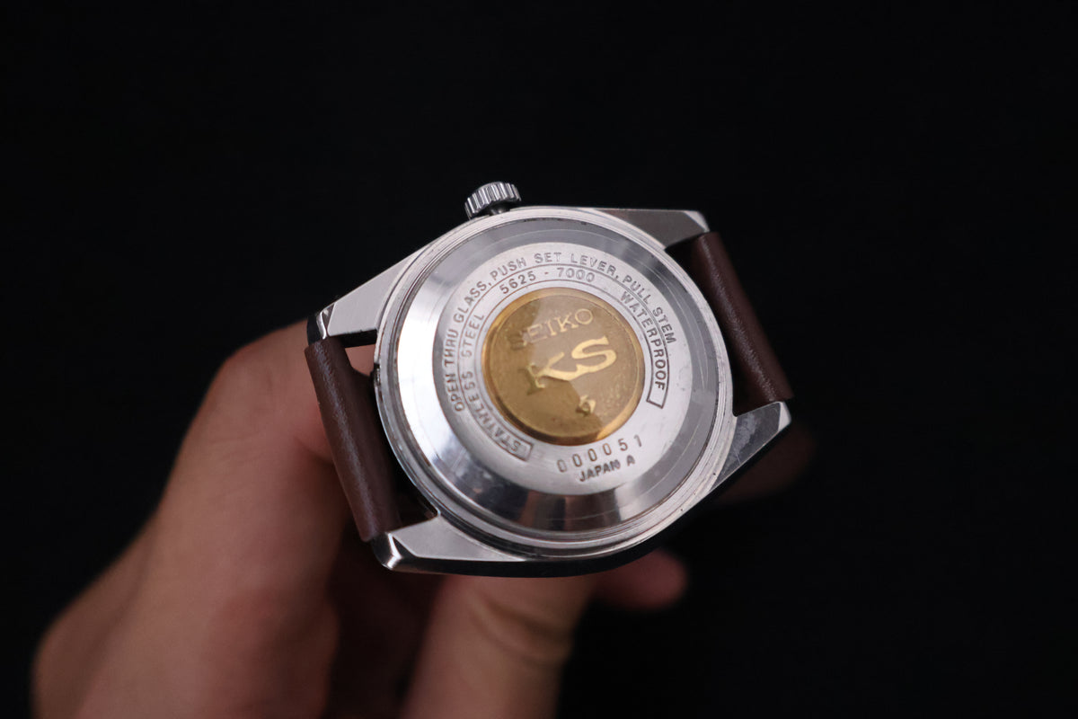 (SERVICED) Rare Vintage 1970 King Seiko KS Hi-Beat 25 Jewels 5625-7000