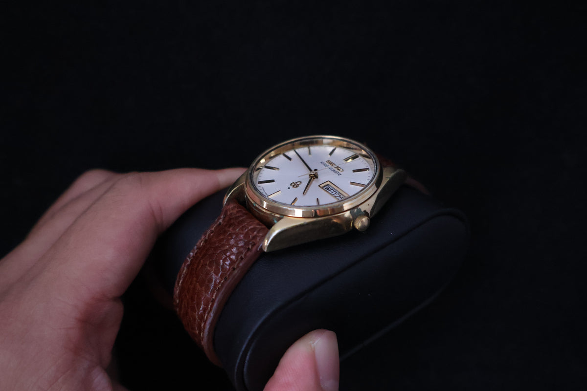 (SERVICED) Rare Vintage 1977 Seiko King Quartz SGP 4823-8110