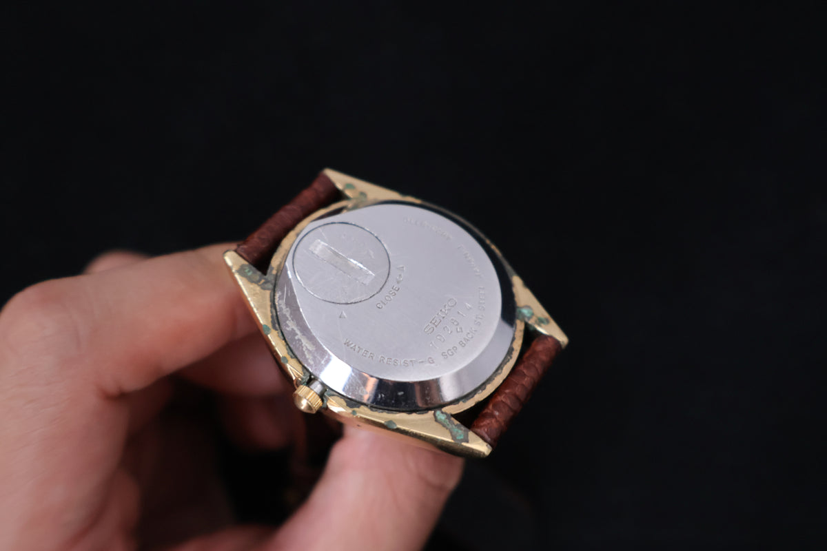 (SERVICED) Rare Vintage 1977 Seiko King Quartz SGP 4823-8110
