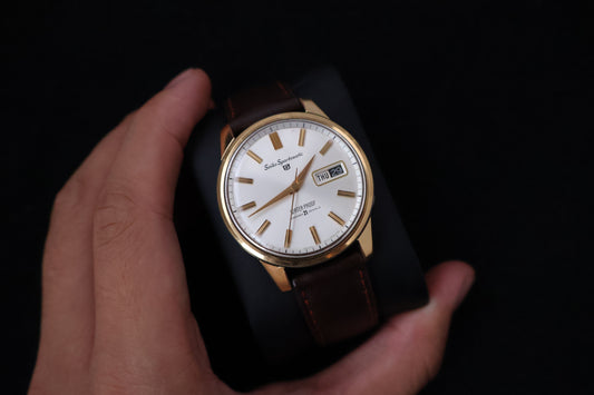 (SERVICED) Rare Vintage 1964 Seiko 5 Sportsmatic Gold-Tone 21 Jewels