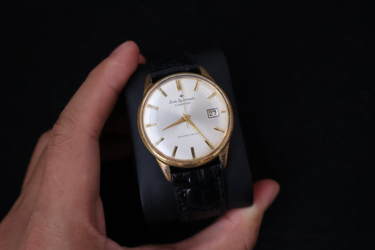 (SERVICED) Rare Vintage 1961 Seiko Sportsmatic Calendar EGP 19 Jewels