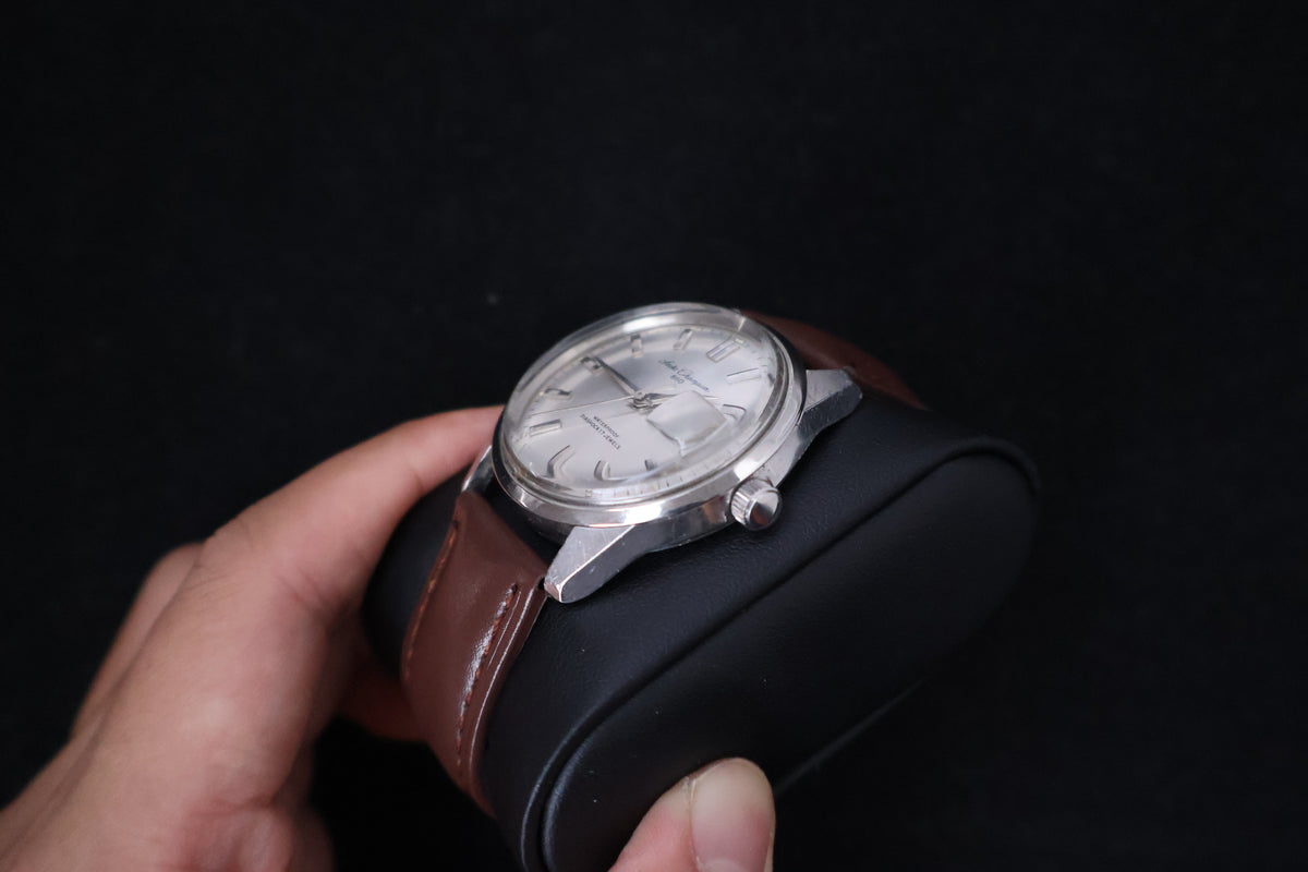 (SERVICED) Rare Vintage 1965 Seiko Champion 860 Calendar Diashock 17 Jewels 7622-9000
