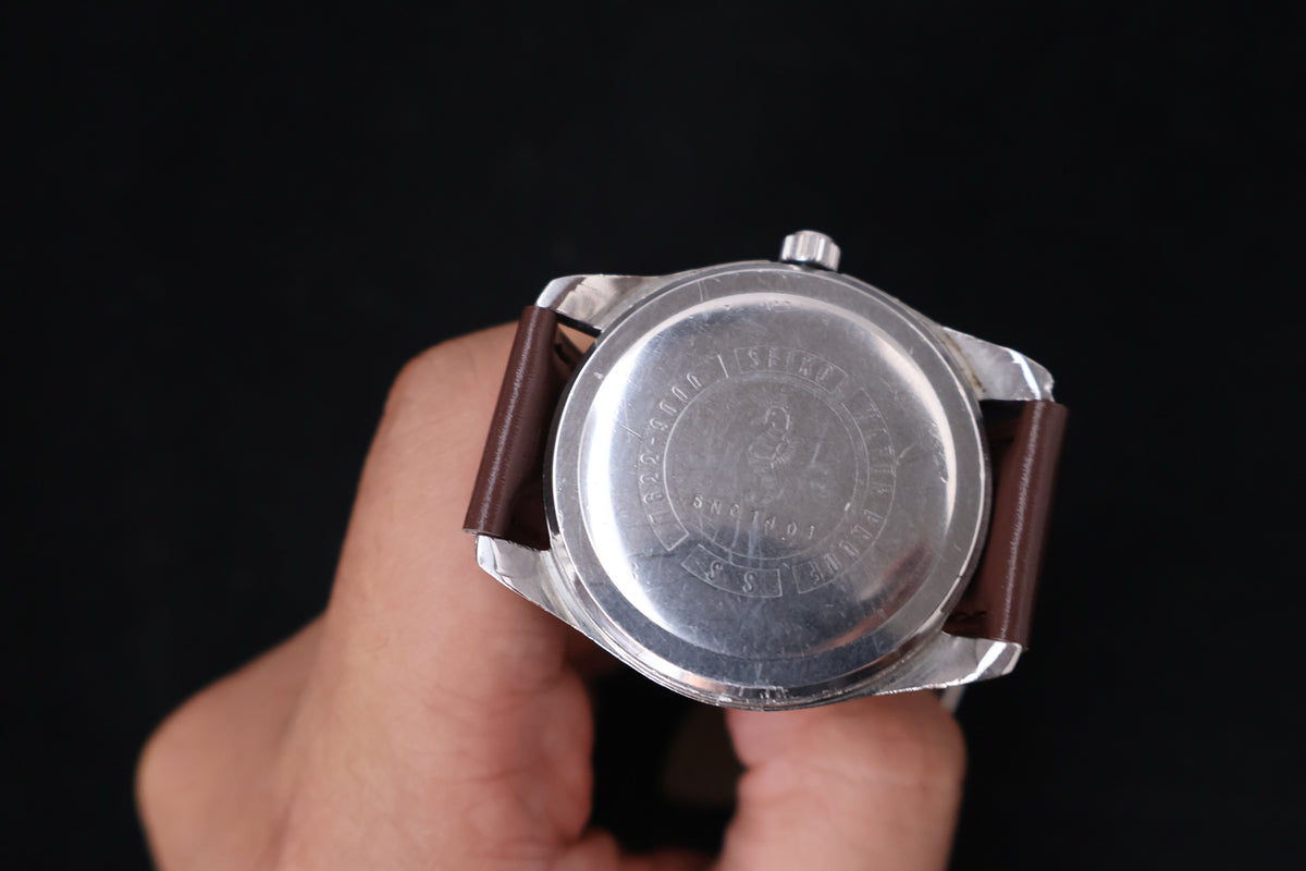 (SERVICED) Rare Vintage 1965 Seiko Champion 860 Calendar Diashock 17 Jewels 7622-9000