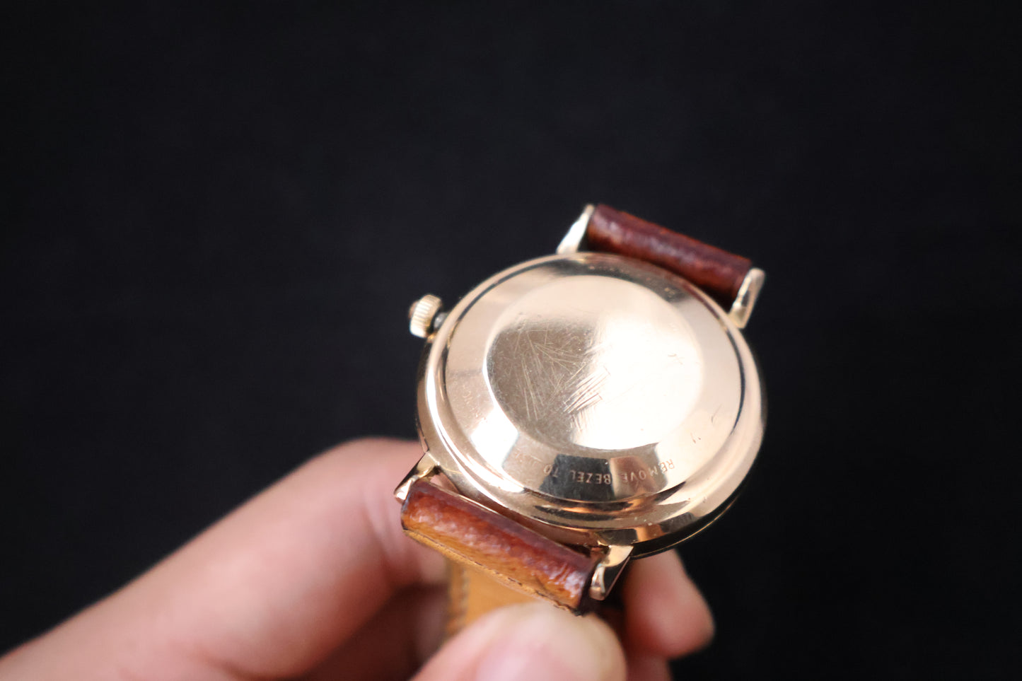 (SERVICED) Rare Longines Admiral 5-Star - Oxblood Red Diamond Dial - 10K GF