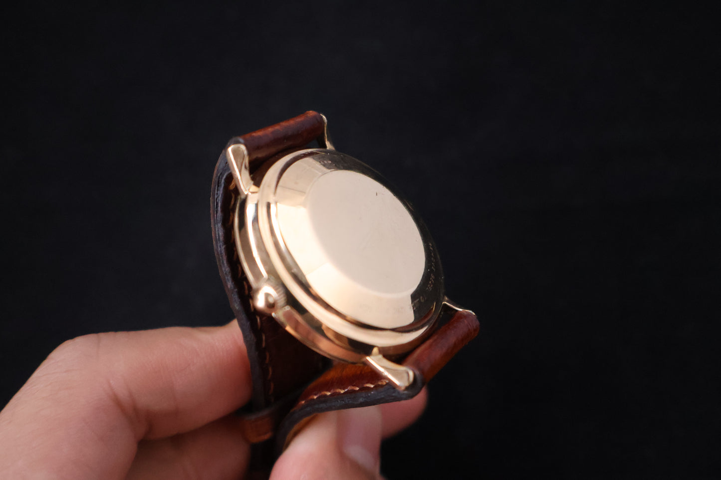 (SERVICED) Rare Longines Admiral 5-Star - Oxblood Red Diamond Dial - 10K GF
