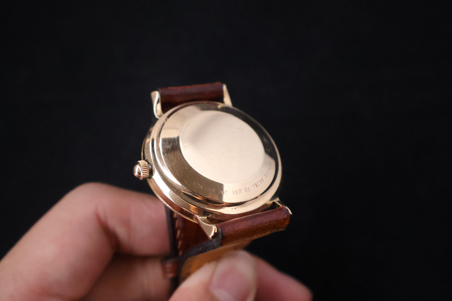(SERVICED) Rare Longines Admiral 5-Star - Oxblood Red Diamond Dial - 10K GF