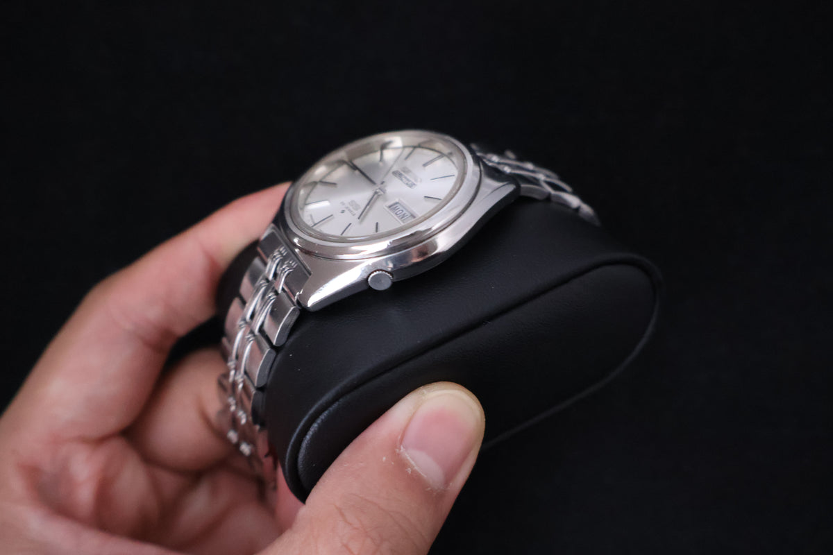 (SERVICED) Rare Vintage 1972 Seiko 5 Actus SS 25 Jewels 6106-7490