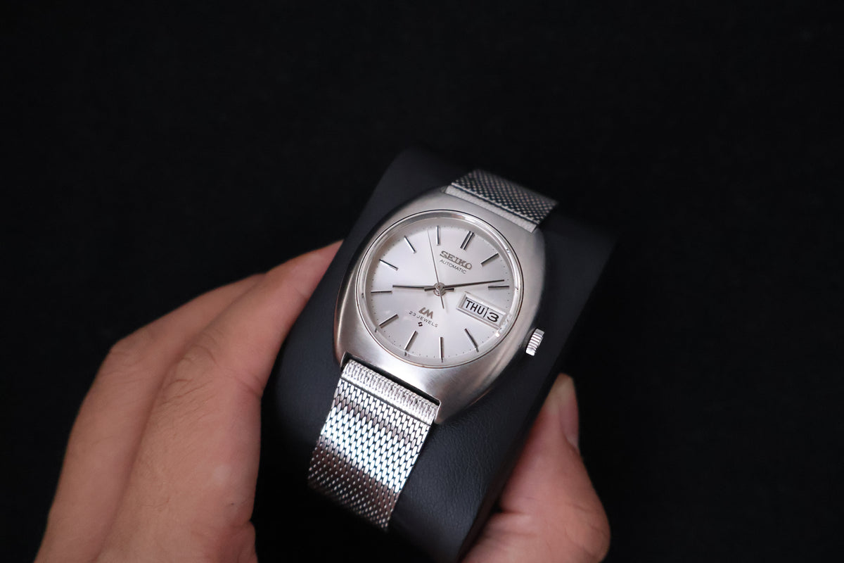 (SERVICED) Rare Vintage 1971 Seiko Lord Matic LM 23 Jewels 5606-6000