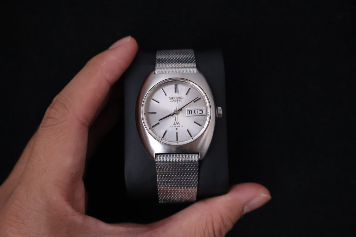 (SERVICED) Rare Vintage 1971 Seiko Lord Matic LM 23 Jewels 5606-6000