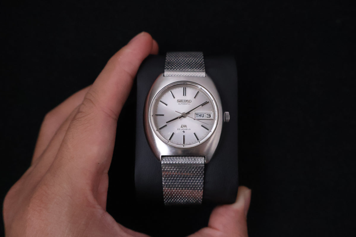 (SERVICED) Rare Vintage 1971 Seiko Lord Matic LM 23 Jewels 5606-6000