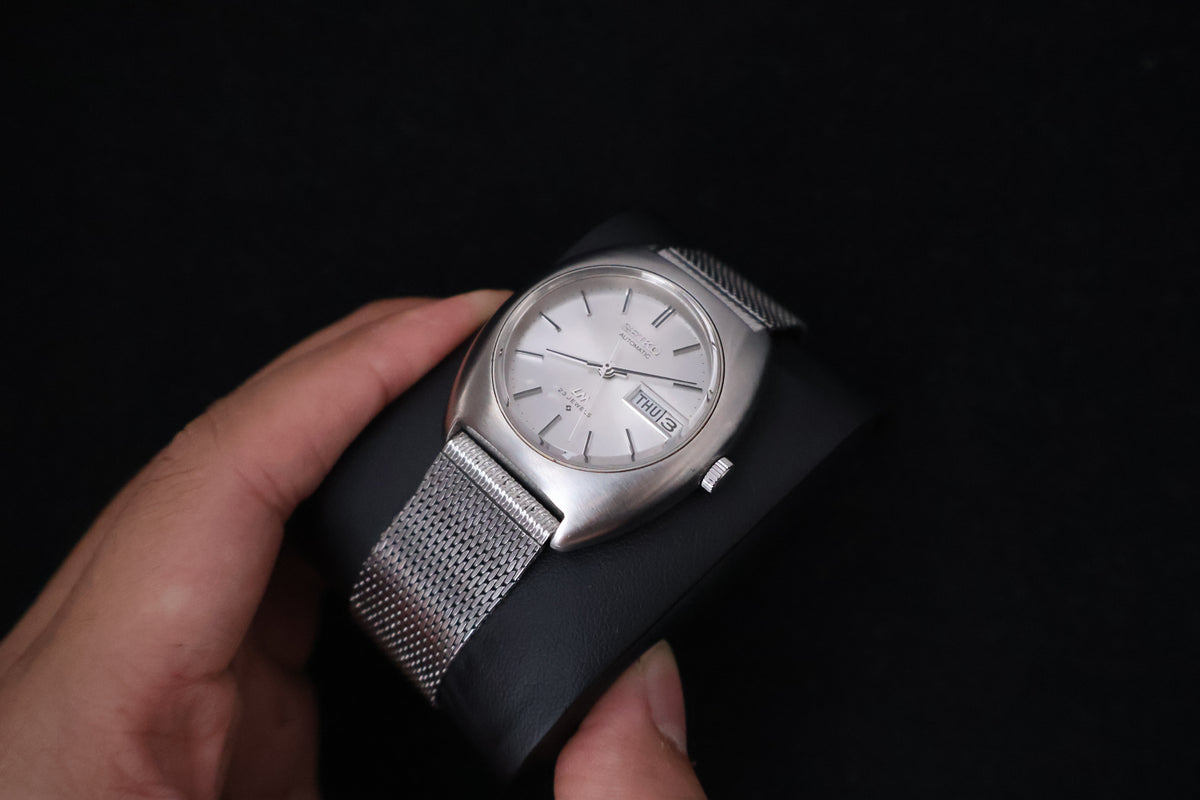 (SERVICED) Rare Vintage 1971 Seiko Lord Matic LM 23 Jewels 5606-6000