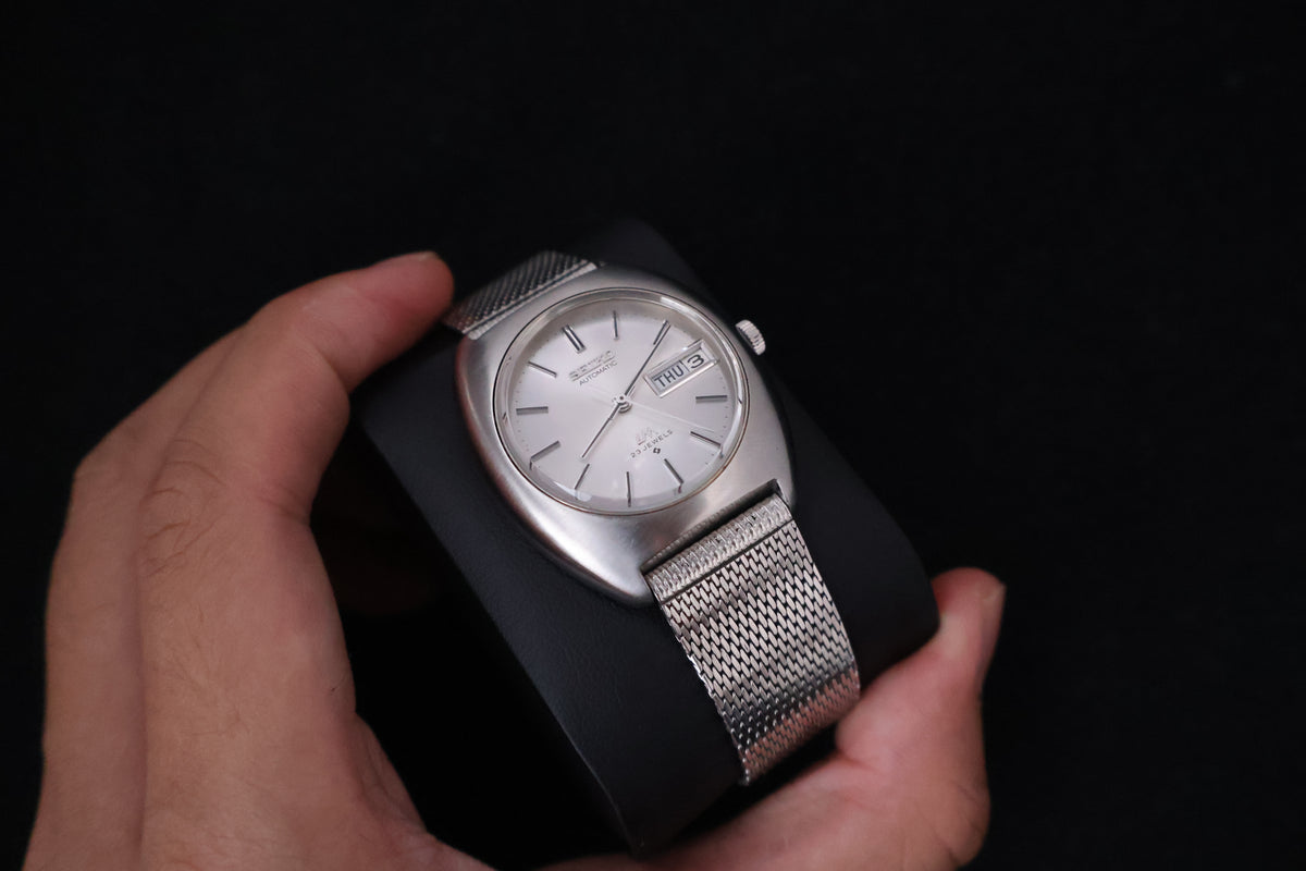 (SERVICED) Rare Vintage 1971 Seiko Lord Matic LM 23 Jewels 5606-6000