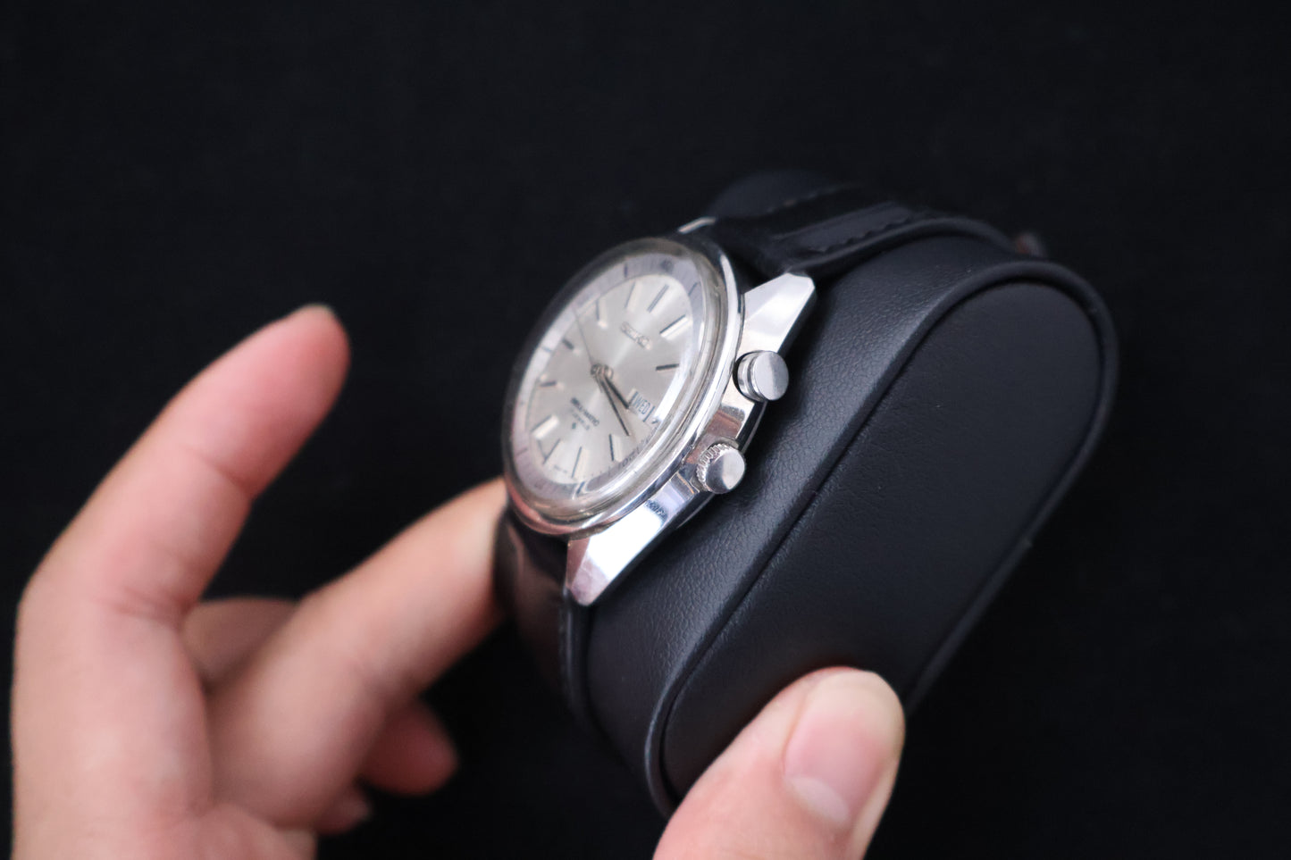 (SERVICED) Rare Vintage 1970 Seiko Bell-Matic Automatic Alarm 17 Jewels 4006-6010