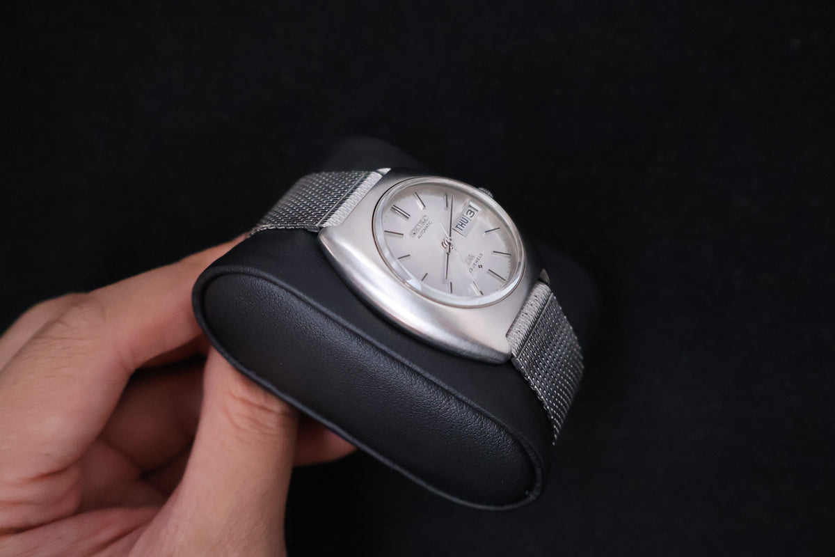 (SERVICED) Rare Vintage 1971 Seiko Lord Matic LM 23 Jewels 5606-6000