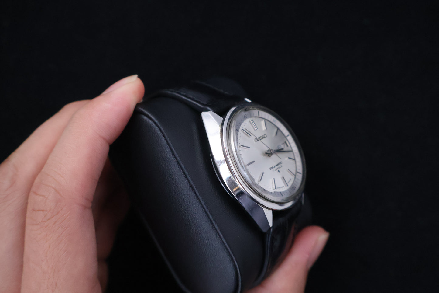 (SERVICED) Rare Vintage 1970 Seiko Bell-Matic Automatic Alarm 17 Jewels 4006-6010