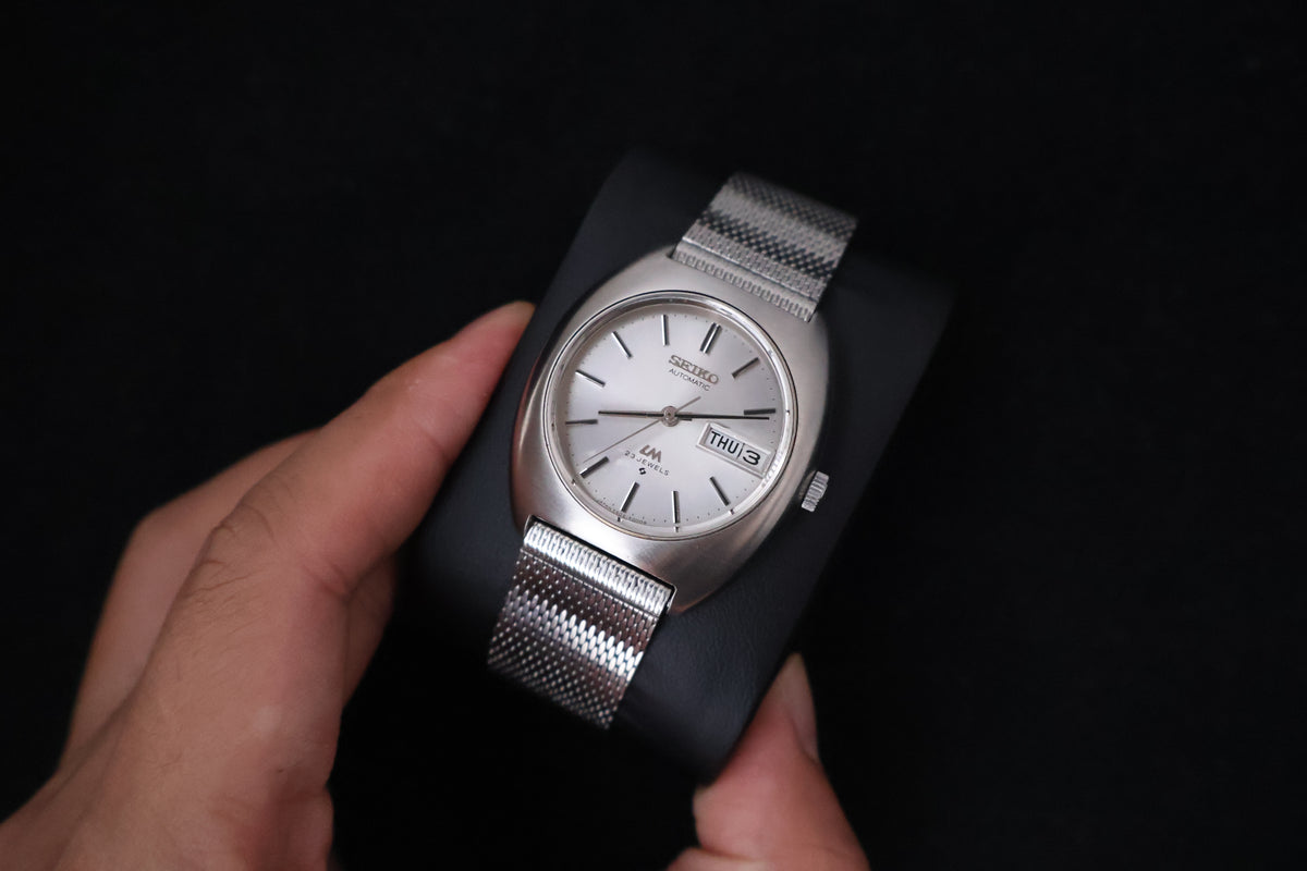 (SERVICED) Rare Vintage 1971 Seiko Lord Matic LM 23 Jewels 5606-6000
