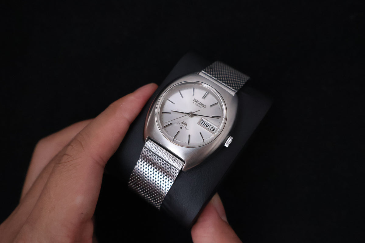 (SERVICED) Rare Vintage 1971 Seiko Lord Matic LM 23 Jewels 5606-6000
