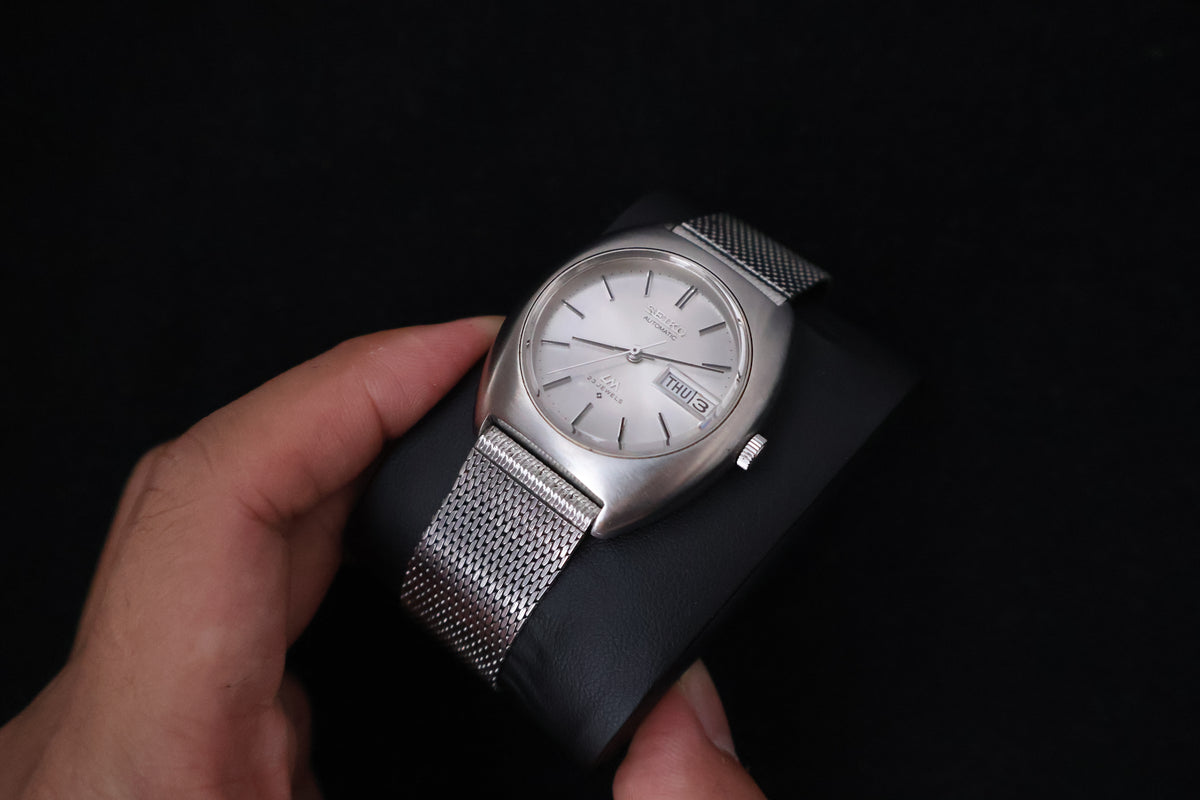 (SERVICED) Rare Vintage 1971 Seiko Lord Matic LM 23 Jewels 5606-6000