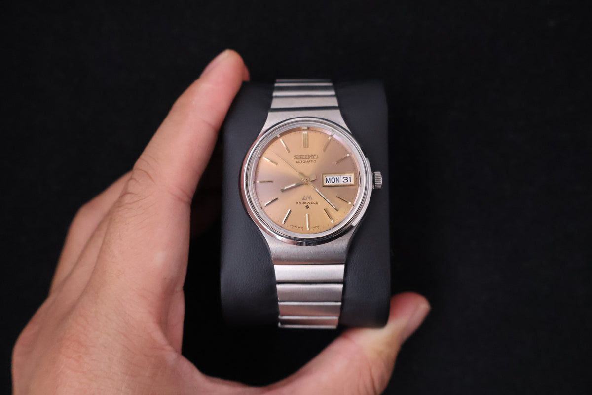 (SERVICED) Rare Vintage 1972 Seiko Lord Matic LM 23 Jewels 5606-6040